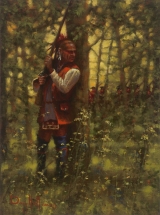 Indian Paintings | French & Indian War | Oil Painting | Doug Hall | Artist