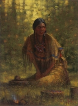 Indian Paintings | French & Indian War | Oil Painting | Doug Hall | Artist