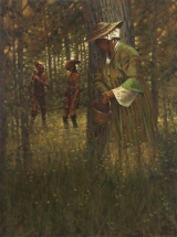 Indian Paintings | French & Indian War | Oil Painting | Doug Hall | Artist