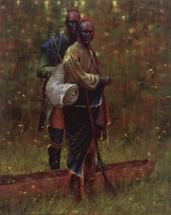 Indian Paintings | French & Indian War | Oil Painting | Doug Hall | Artist
