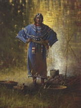 Indian Paintings | French & Indian War | Oil Painting | Doug Hall | Artist