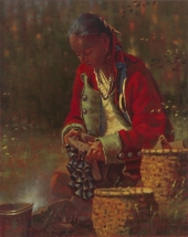 Indian Paintings | French & Indian War | Oil Painting | Doug Hall | Artist