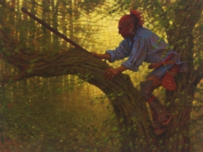 Indian Paintings | French & Indian War | Oil Painting | Doug Hall | Artist