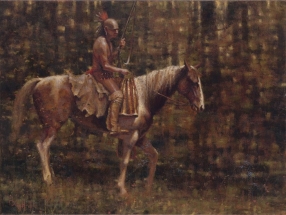 Indian Paintings | French & Indian War | Oil Painting | Doug Hall | Artist