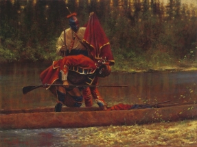 Indian Paintings | French & Indian War | Oil Painting | Doug Hall | Artist