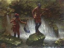 Slippery Rocks Falls by Doug Hall | Giclées