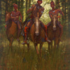Eastern Shawnee War Party 052 48x36 Final 1