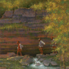 Neosho Big Spring Bluff by Doug Hall 051 40x30