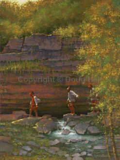 Neosho Big Spring Bluff by Doug Hall 051 40x30