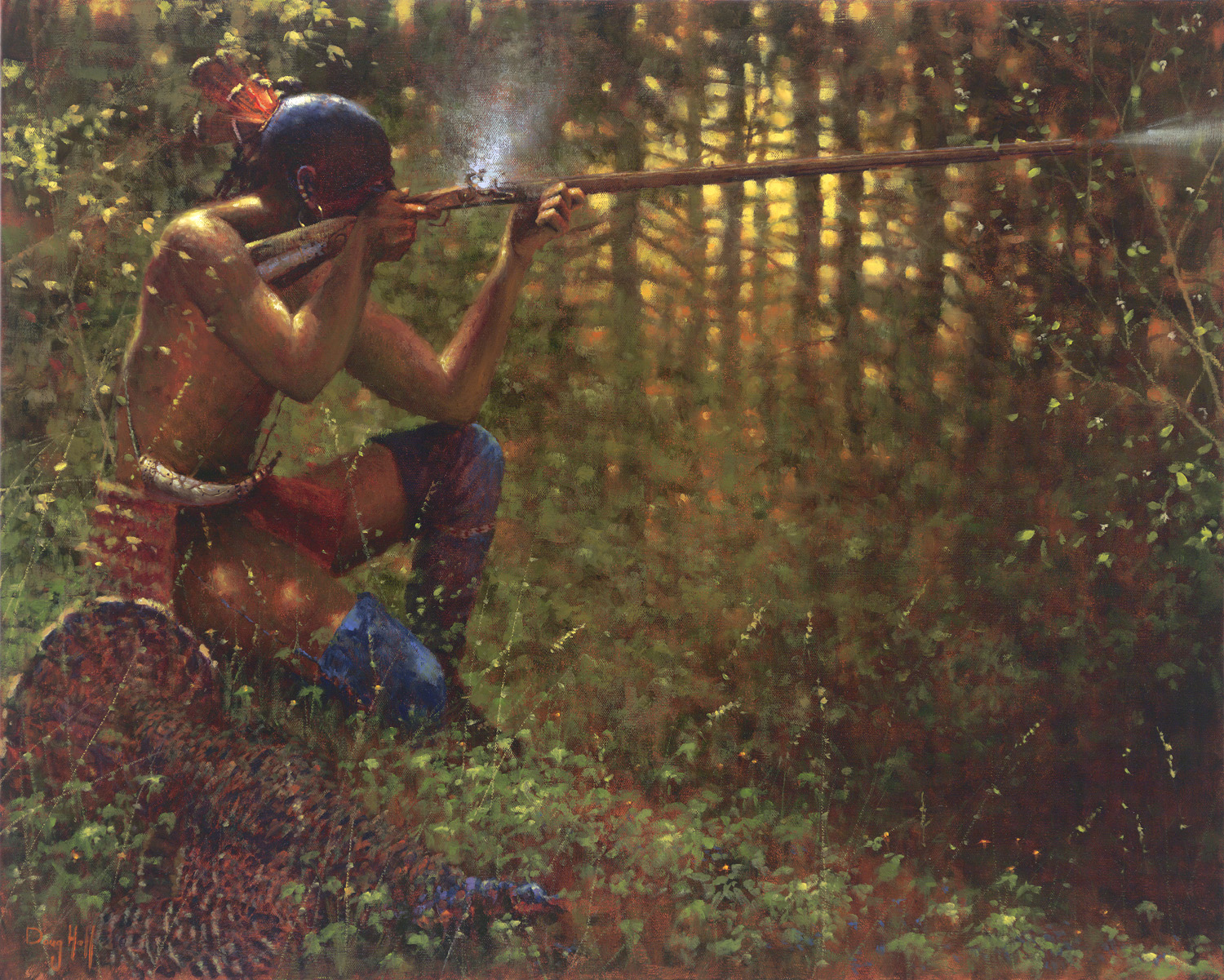 Sid's Rifle by Doug Hall - 068 - 24x30