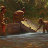 Spearfishing Five Mile by Doug Hall- 059 - 30x40