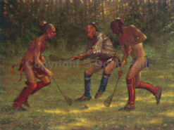 The Great Game - Lacrosse by Doug Hall