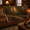One Step at a Time by Doug Hall 50x60 Blanket