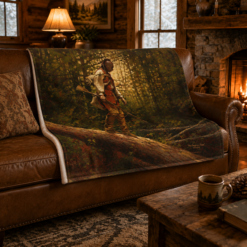 One Step at a Time by Doug Hall 50x60 Blanket