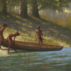 Warriors on the Wabash by Doug Hall - 156 - 30x40 Oil on Canvas