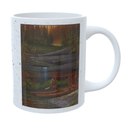 Portage on Indian Creek by Doug Hall 021 11oz Mug front