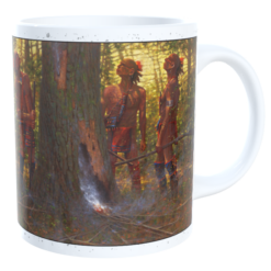 Smoking Out the Den Tree 014 11oz Mug front