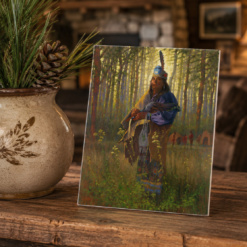 Chief Glenna Wallace by Doug Hall 8x10 Tile