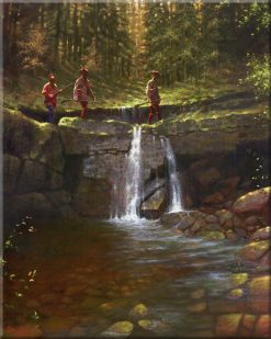 Stone Bridge Crossing - 8x10 Ceramic Tile