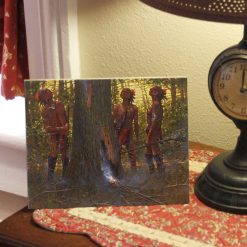 Smokin' Out the Den Tree - 8x10 Ceramic Tile