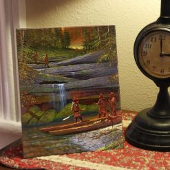 Indian Paintings | French & Indian War | Ceramic Tile | Doug Hall | Artist